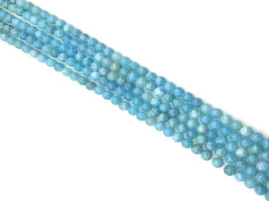 Larimar Agate Round Beads 8Mm