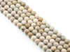 Matte Petoskey Jasper Round Beads 8Mm