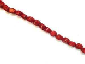 Bamboo Coral Red Free Form 10X14-12X18Mm