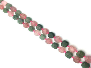Red Green Strawberry Crystal Free Form 13X13-16X16Mm