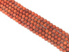 Matte Red Jasper G1 Round Beads 10Mm