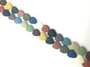 Lava Stone Rainbow Heart 26Mm