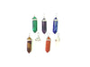 Assorted Stones Pendant 8X45Mm
