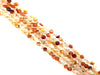 Carnelian Puff Coin 10Mm