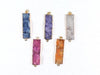 Color Quartz Pendant 13X40Mm