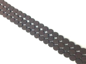 Lava Stone Tan Puff Coin 6X20Mm