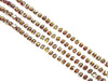 Glass Ab Tan Faceted Roundel 5X8Mm