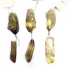 Citrine Stick Pendant 8X20-15x30mm