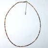 Moukaite Super Precision Cut Rounds 2mm Necklace
