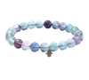 Rainbow Fluorite Bracelet 8mm