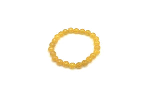 Color Jade Gold Bracelet 8Mm