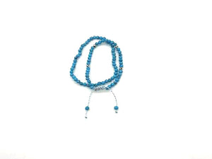 Blue Magnesite Bracelet 4Mm