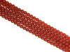Red Agaye Round Beads 8Mm