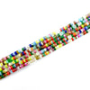 Mixed Gemstone Heishi 2x4mm