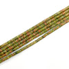 Unakite Heishi 2x4mm