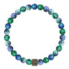 China Chrysocolla Round Beads 6mm Stretch Bracelet