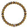 Tiger Eye Round Beads 8mm Stretch Bracelet