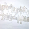 Coated Crystal Quartz White Stick 6X20-10X33Mm