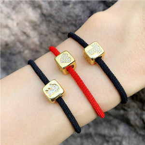 Bracelet new product launch red rope bracelet 26 letters bracelet ins wind couple bracelet brc32