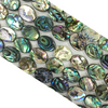 Abalone Flat Oval 12X16mm