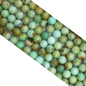 Mongolian  Jade round beads 4mm