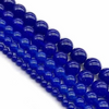 Dark Blue  Jade Round Beads 6Mm