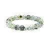 Prehnite 8mm Faceted Beads Bracelet
