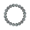 Geo Druzy MISTY GRAY Stretch Bracelet 8MM