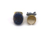 Blue Druzy Ring 23x30mm