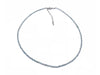 Apatite Light Blue Super Precision Cut Rounds 2mm Necklace