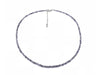 Iolite Super Precision Cut Rounds 2mm Necklace
