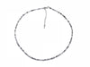 Tourmalated Quartz Super Precision Cut Rounds 2mm Necklace