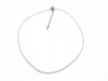 Crystal Quartz Super Precision Cut Rounds 2mm Necklace