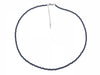 Sapphire Super Precision Cut Rounds 2mm Necklace
