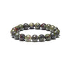 Dragonsblood Jasper 8mm Faceted Beads Bracelet