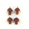 Carnelian Mushroom Pendant 16x21mm