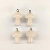 Rose Quartz Mushroom Pendant 16x21mm