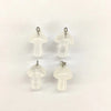 Crystal Quartz Mushroom Pendant 16x21mm