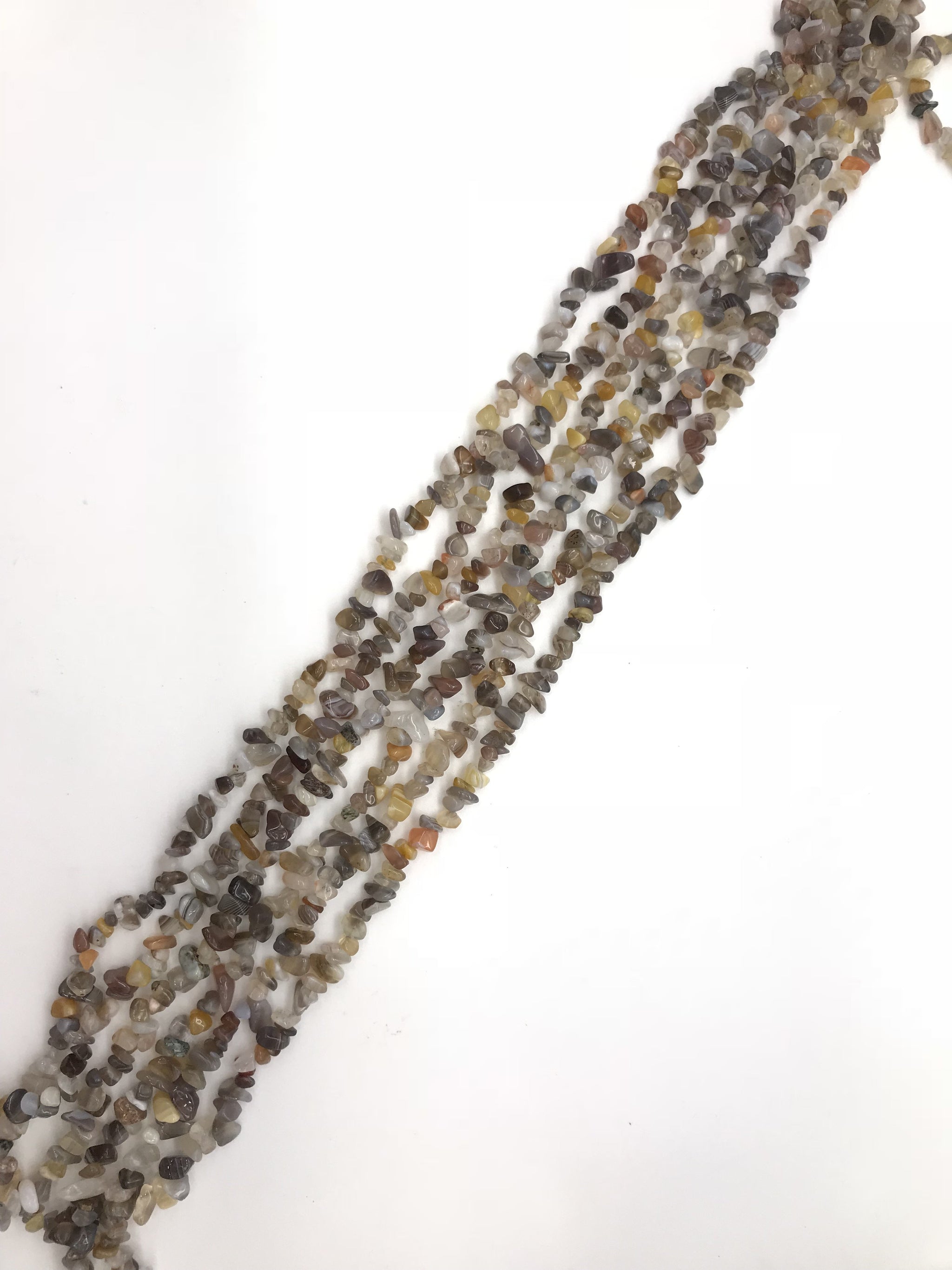Botswana Agate 8x12 Polished Nugget Gemstone Beads
