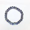 Color Plated Glass Kids bracelet-04 6mm