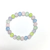 Colored Jade Kids Bracelet-13 6mm
