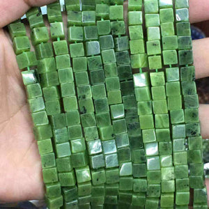 Canadian Jade Cube 6mm