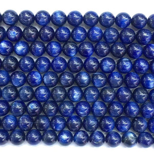 Kyanite round beads 10mm