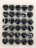 Black Sardonyx Heart Pendant 20x20x12mm