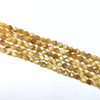 Gold Tiger Eye Star Cut Beads 8mm