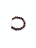 Tiger Eye Wite Moonstone Bracelet 8mm