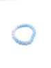 Color Jade Light Blue Wite Moonstone Bracelet 8mm
