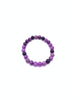 Color Purple rutilated Quartz Bracelet 8mm
