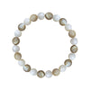 MOP Mixed Bleached and Natural Bracelet 8MM