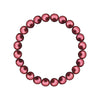 Shell Pearl Red Round Bracelet 8MM